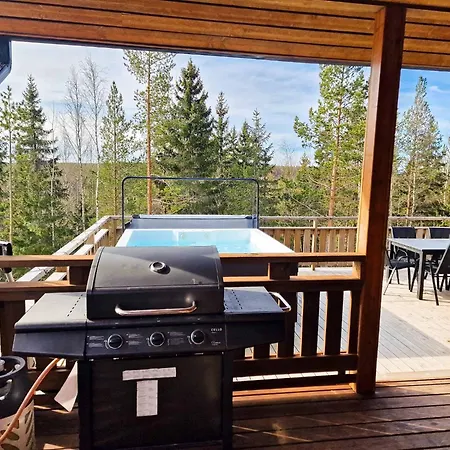 Villa Kaepylinna A - 9 Hloe, Himos Laensihuippu Ski-inout