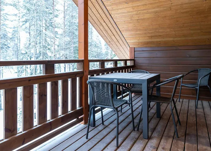 Kaepylinna A - 9 Hloe, Himos Laensihuippu Ski-inout וילה *